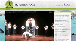 Desktop Screenshot of bkpoweryoga.com