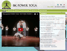 Tablet Screenshot of bkpoweryoga.com